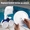 Tiardey Plastic Wheel Screws for Polaris Pool Cleaner 180/280 with