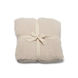 Barefoot Dreams CozyChic Ribbed Bed Blanket Full/Queen Stone