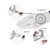 Bicycle Brake Disc Adjuster Set, 5 Pieces Disc Brake Adjustment,