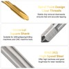 sourcing map 1/4-28 UNF B2 Spiral Point Thread Tap, Screw