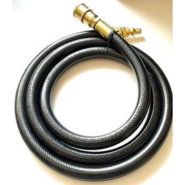 South Bend Components 3/8” Inch (ID) Fuel Gas Oil Hose with Female Quick-Connection and Male Connect Suitable for RV Fuel systems (10 Feet)