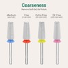 AIRSEE Tungsten Carbide 5 in 1 Acrylic Nail Drill Bit