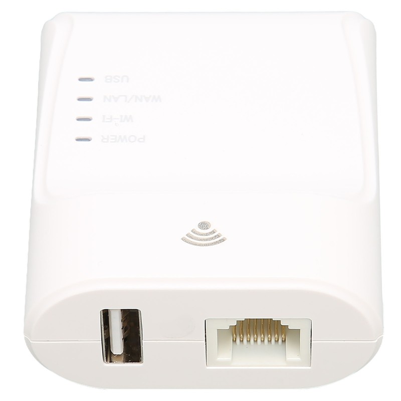 Wireless USB Print Server 10/100Mbps Adaptive 480Mbps Transmission Small Size