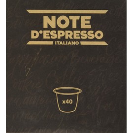 Note D'Espresso Instant soluble product sweet ginseng capsules 6.5g x 40 capsules
