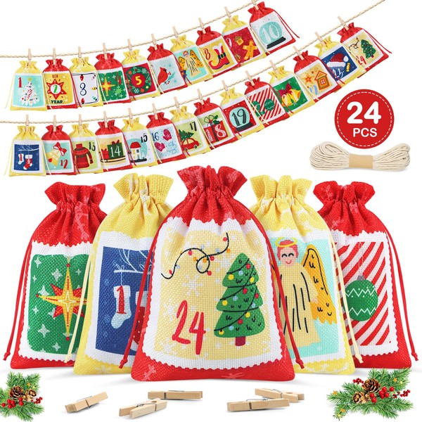 Advent Calendar for Filling 2024 Children Women Men Large Advent