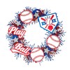 Baseball Wreath Craft Kit, Makes 1