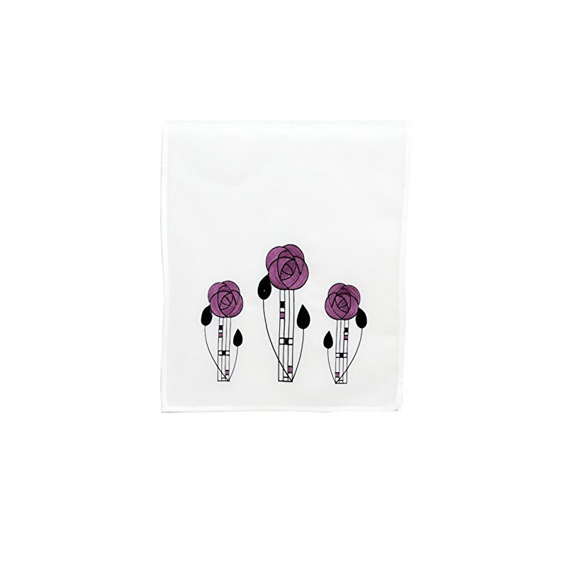 Justina Claire Table Runner Mackintosh Rose Design (mauve, 14x36)