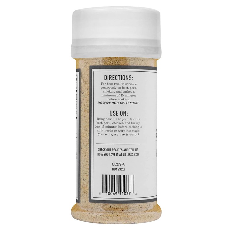 Lillie’s Q - Q-Rub BBQ Rub, Salt-Based BBQ Rub, All-Purpose