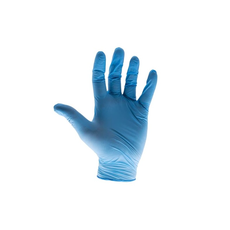 Scan Nitrile Disposable Gloves Size XL Box 100