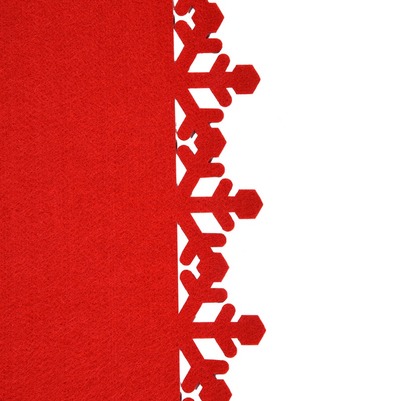 Christmas Table Runner Placemat Heat Protection Water Absorption Felt Table