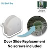 DIY Best Buy Replacement Door Slides for Metal Shed -
