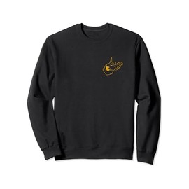 Vintage West Virginia Mountain Gold Fly Fishing Fish WV Sweatshirt