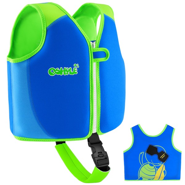 OSHYLE Children's Girls Boys Swimming Vest for Toddlers with Adjustable