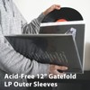 Gatefold Record Sleeves Albums Covers: 12 inch Vinyl Record Outer