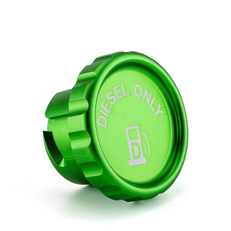 WeiSen Diesel Fuel Cap Aluminum Compatible with Dodge Ram 1500