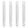4 PCS Wall Bumper Guards Clear Furniture Bumpers Silicone Rubber