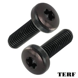 TERF® M3 X 10mm Torx Socket Pan Machine Screw Black M3 (3mm) X 10mm Torx Socket Pan Head Machine Screws (Bolt) - Pack of 25