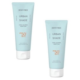 Dewytree Urban Shade Cool Calming Moisture Sunscreen 150ml x 2 Moisture Sunscreen Cooling Soothing Fresh Moisture Suncare Cosmetics Gift / 듀이트리 어반쉐이드 쿨 카밍 수분 선 150ml x 2 수분 선크림 쿨링 진정 산뜻 촉촉 선케어 화장품 선물