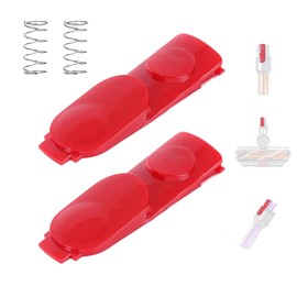 2Pcs Cleaner Head Clip Latch Tab Button, Replacement Parts for Dyson V7 V8 V10 V11 V15 Vacuum Cleaner, Wand Tube/Illumination Tool Button with Spring
