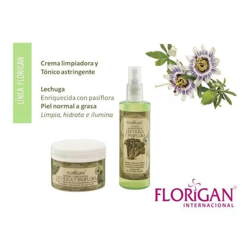 Florigan Tonico Astringente Lechuga Con Pasiflora Florigan® 250ml.
