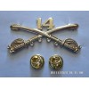 14th CAVALRY SWORDS SABERS MILITARY HAT PIN 14th CAVALRY REGIMENT