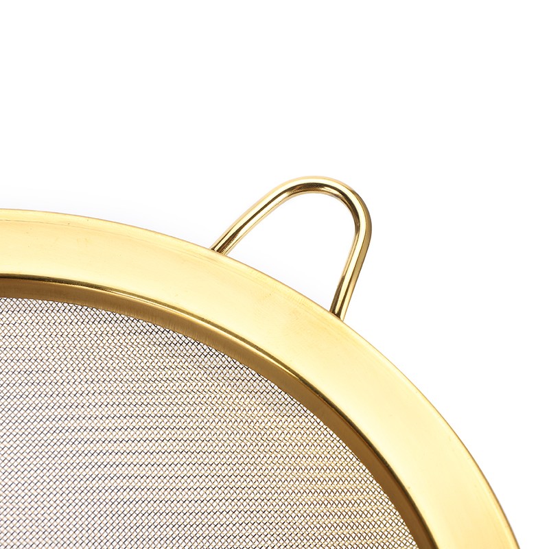 Stainless Steel Fine Mesh Oil Strainer Flour Colander Sieve Sifters