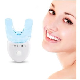 Kit Blanqueamiento Dental Smilekit Lampara Led Dientes Black
