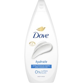 Dove Hydrate Body Wash with Plant-Based Moisturizers – 720ml Shower Gel for Softer, Smoother Skin After One Use