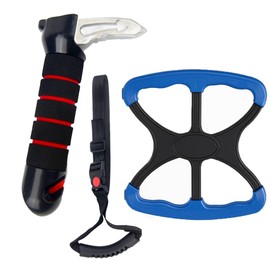 Dokoshia 3-in-1 Mobility Aid Kit – Car Door Assist Handle, Liberty Lift, Adjustable Safety Support Handle – Standing, Transfer and Vehicle Exit Aid for Elderly, Seniors, Disabled, Injured