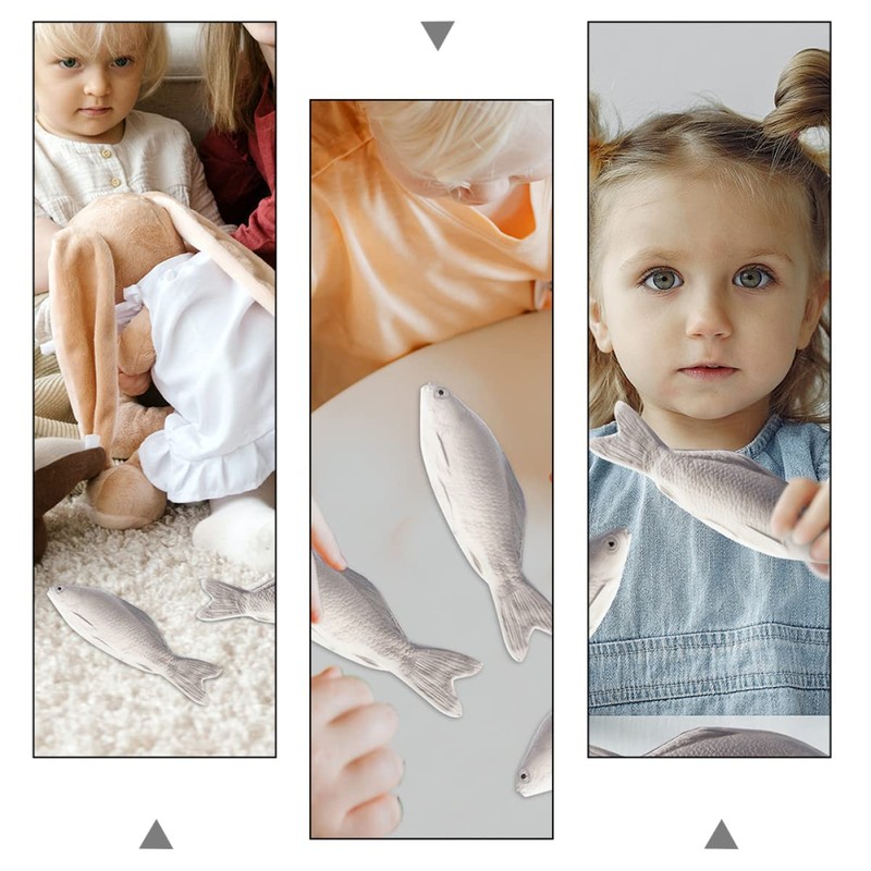 TOYANDONA 4 Pieces Simulated Fish Fish Fish Plastic Fish Toy