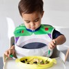 Bumkins Toddler Utensils, Kids Size Fork and Spoon Set, Silicone