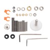 Double Pulley Extruder Kit Double Concave Gear Design Stable Feed