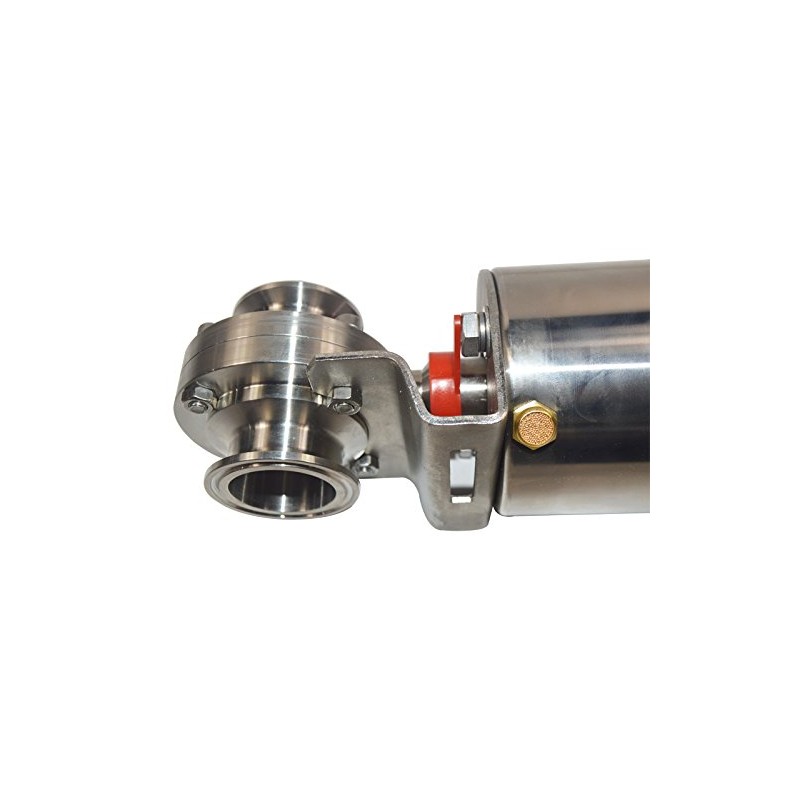 Sanitary Butterfly Valve 2 Inch Butterfly Valve Stainless Pneumatic Actuator