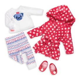 Our Generation by Battat- Snuggle Up Deluxe Pajama Outfit- Toys, Doll Clothes & Accessories for 18" Dolls-Ages 3 Years & Up