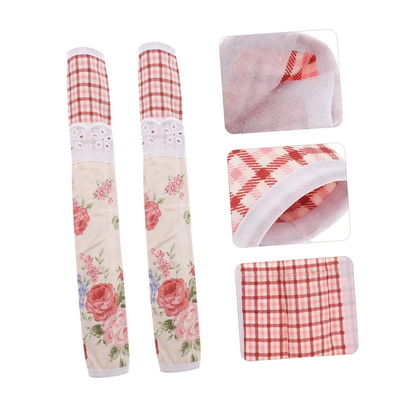 TEHAUX 1 Pair Refrigerator Door Handle Covers Protective Gloves for