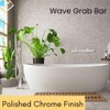 Wave Grab Bar for Bathroom Shower Toilet Steps Bed Home/304