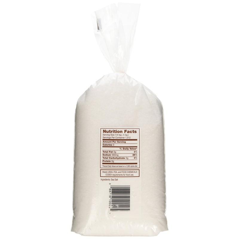 Hawaiian Sea Salt From the Hawaiian Islands - 5lb Bag