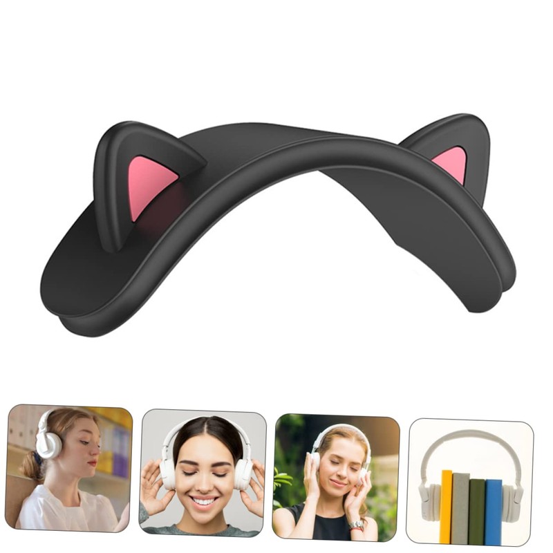 SHOWERORO Adorable Cat Ear Headphone Headband Cover for Durable Wireless