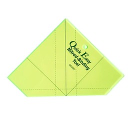 Bequilter Dual Angle Quick Easy Mitered Binding Tool