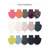 [SPAN] 844 Turtleneck Collar White Black High Neck Warmer, R