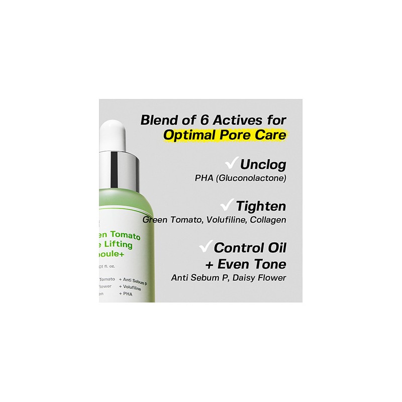 SUNGBOON EDITOR [SUNGBOON EDITOR]Green Tomato Pore Lifting Ampoule+ 30ml