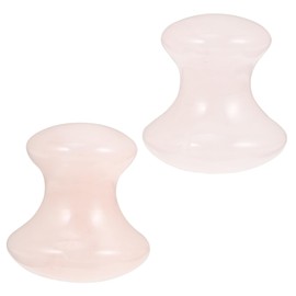 BIUDECO Pcs Face Massaging Rods Natural Powder Crystal Gua Sha Stick Massage Board for Beauty Tools