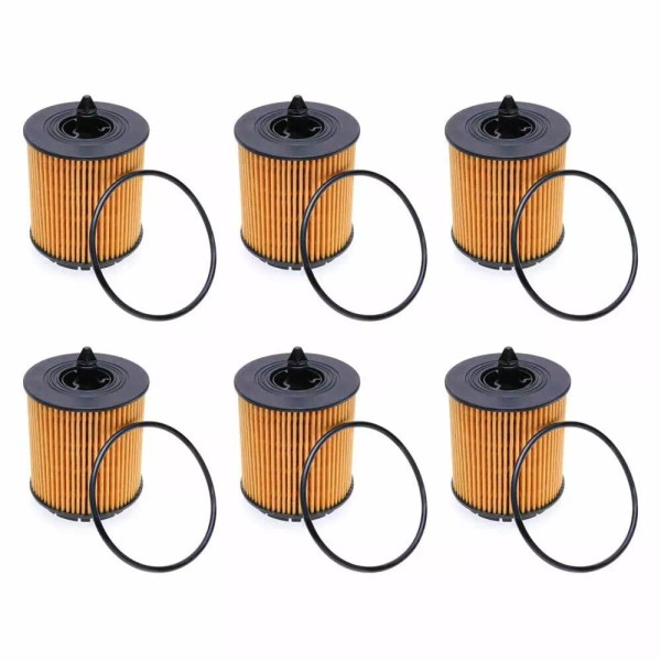 chun-8247 6-PACK - Ultra Synthetic Oil Filter - Top of