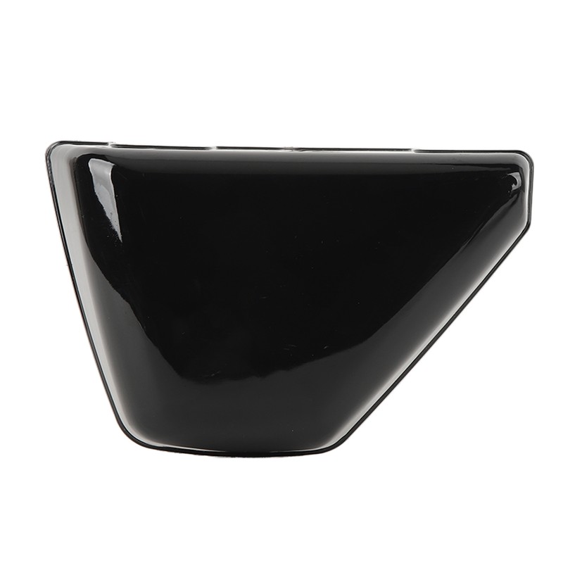 Trailbike Left Side Cover Waterproof ABS Black Left Side Cover