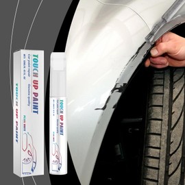 UroClysmic Lackstift Auto, Lackstift Schwarz Matt, Kratzer Entferner Auto Schwarz, Lackstifte Für Auto Kratzer, Es hat eine hohe Deckkraft und kann Autolackkratzer und Steinschlagkratzer (White)