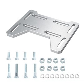 xinyee Motor Engine Mount Adapter Bracket Plate Replacement for Coleman 100, Doodlebug DB30 Mini Bike,Go Kart for Small 4 Stroke Engines 212 Preditor, Briggs Stratton, Tecumseh, , Tilloson 212