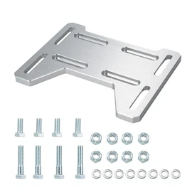 xinyee Motor Engine Mount Adapter Bracket Plate Replacement for Coleman 100, Doodlebug DB30 Mini Bike,Go Kart for Small 4 Stroke Engines 212 Preditor, Briggs Stratton, Tecumseh, , Tilloson 212