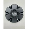 Dolce Matte Black Wheel Center Cap 61602290-CAP