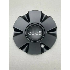 Dolce Matte Black Wheel Center Cap 61602290-CAP