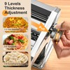 FrutPunch Manual Pasta Maker Machine, 9 Adjustable Thickness Settings, Roller